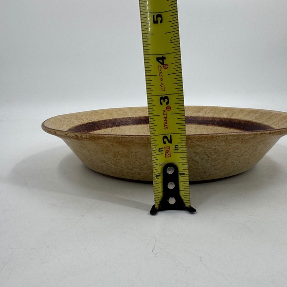 Vintage‎ Pottery Craft USA Tan Brown Handcrafted Stoneware Farmhouse Decor 10 In - Picture 6 of 10